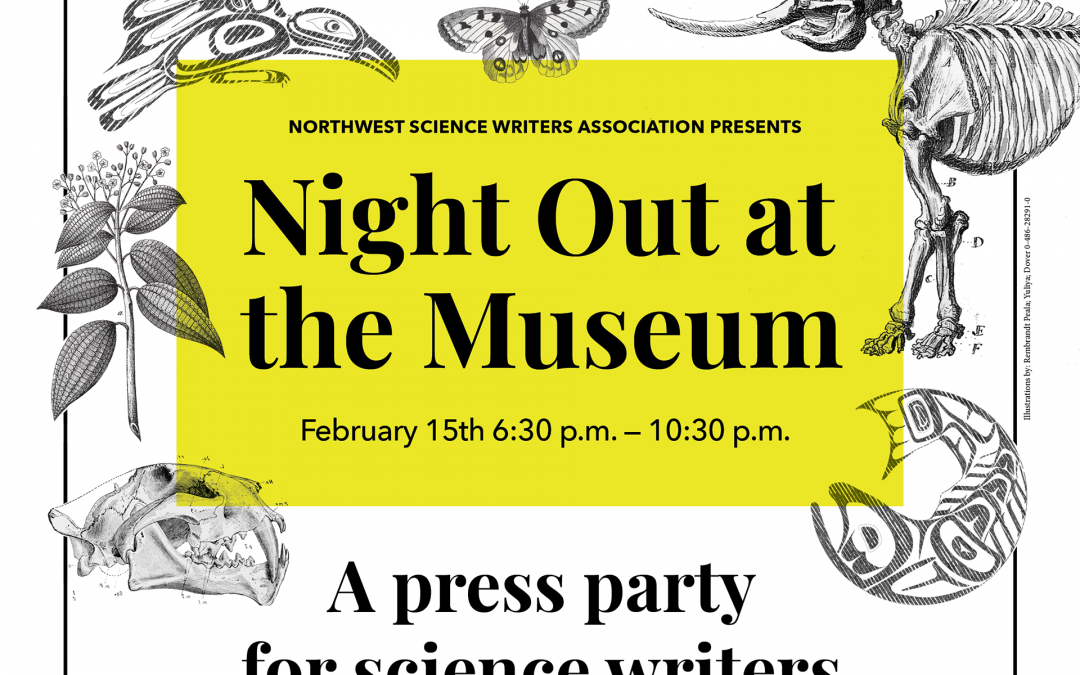 Night Out at the Museum – A Press Party for Science Writers