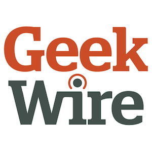 The logo of GeekWire