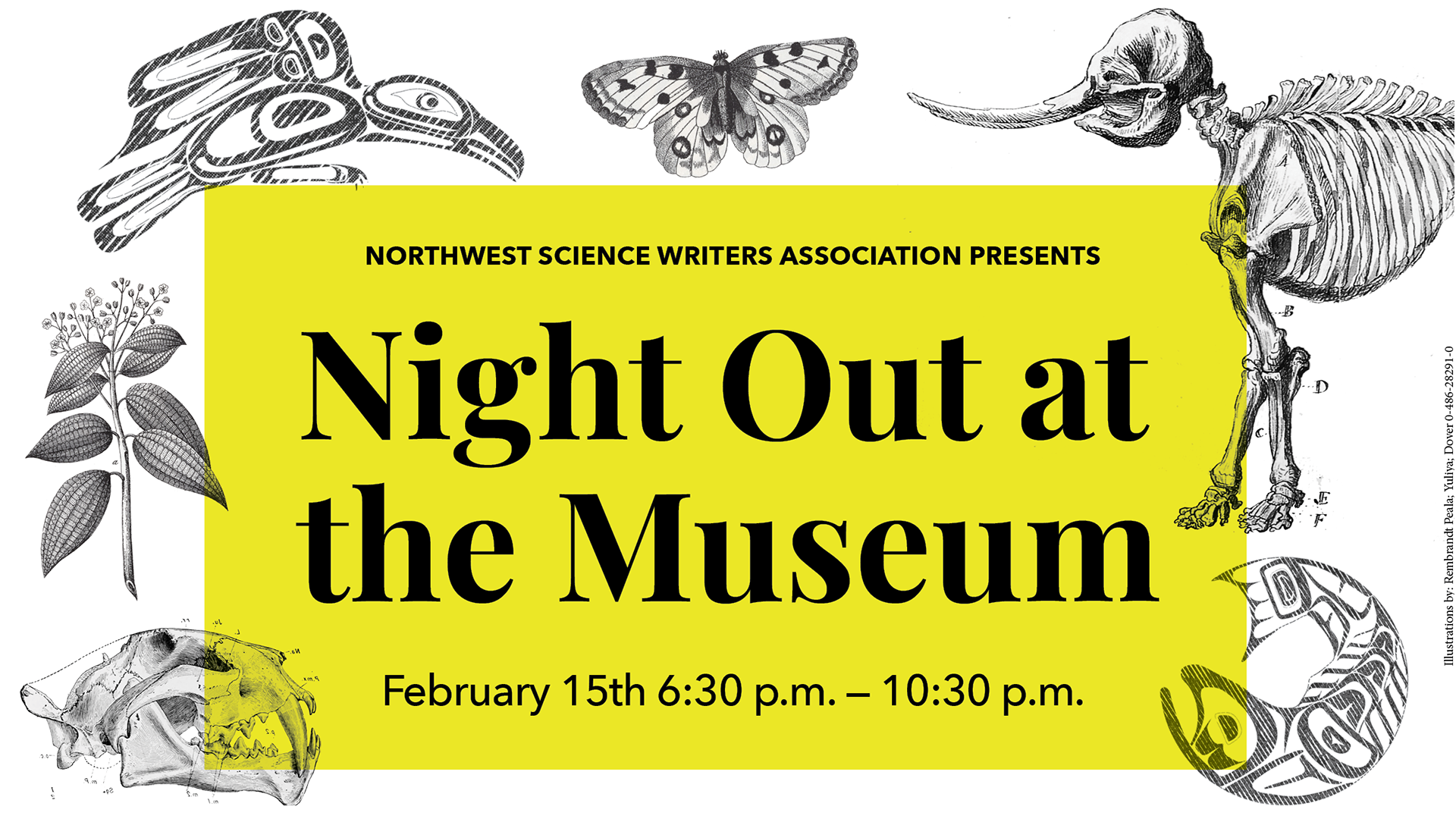 NSWA presents Night Out of the Museum, a press party for science writers