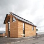 House built with passive cooling design